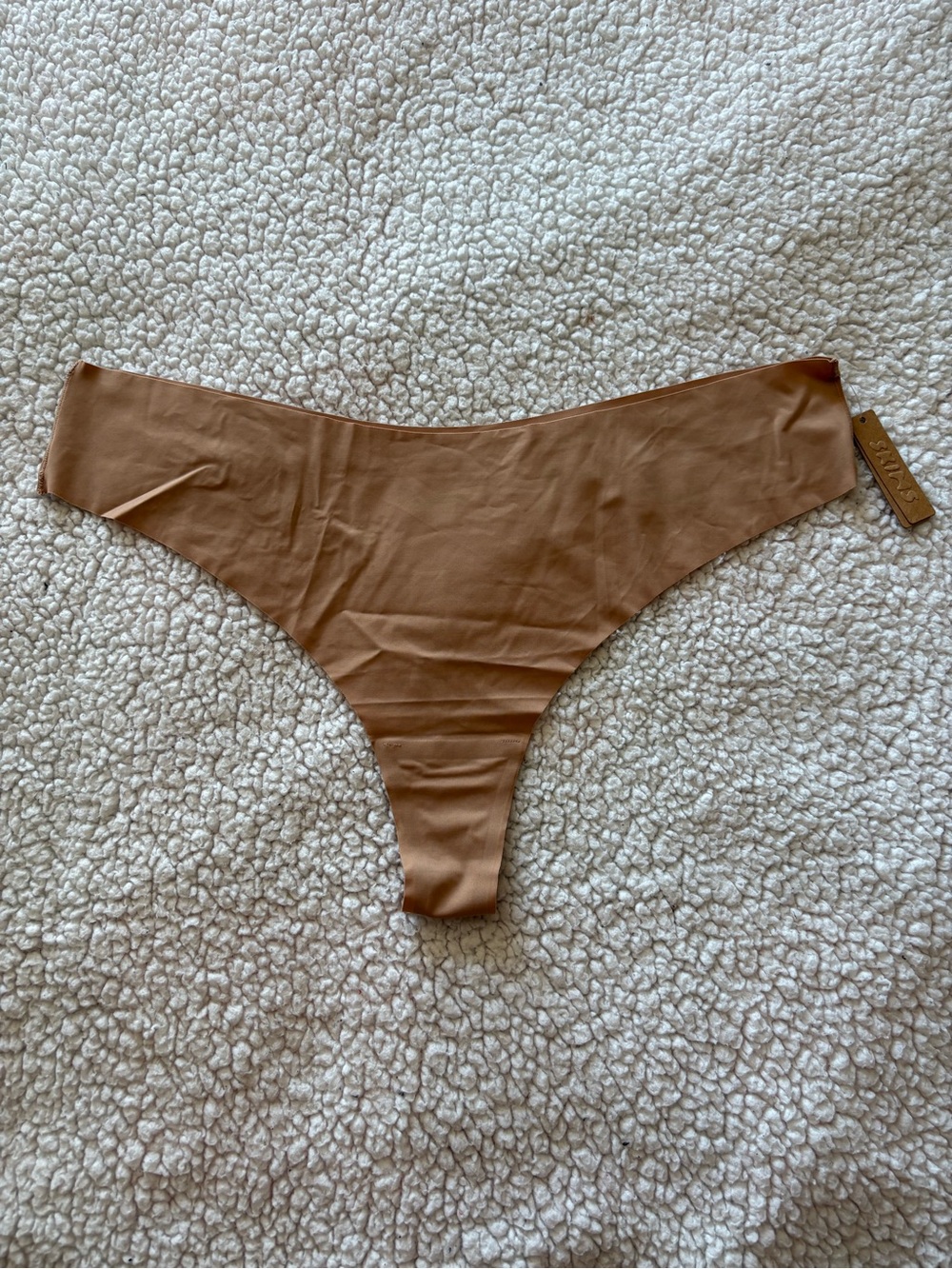 Seamless Brown Women’s Thong Bottoms